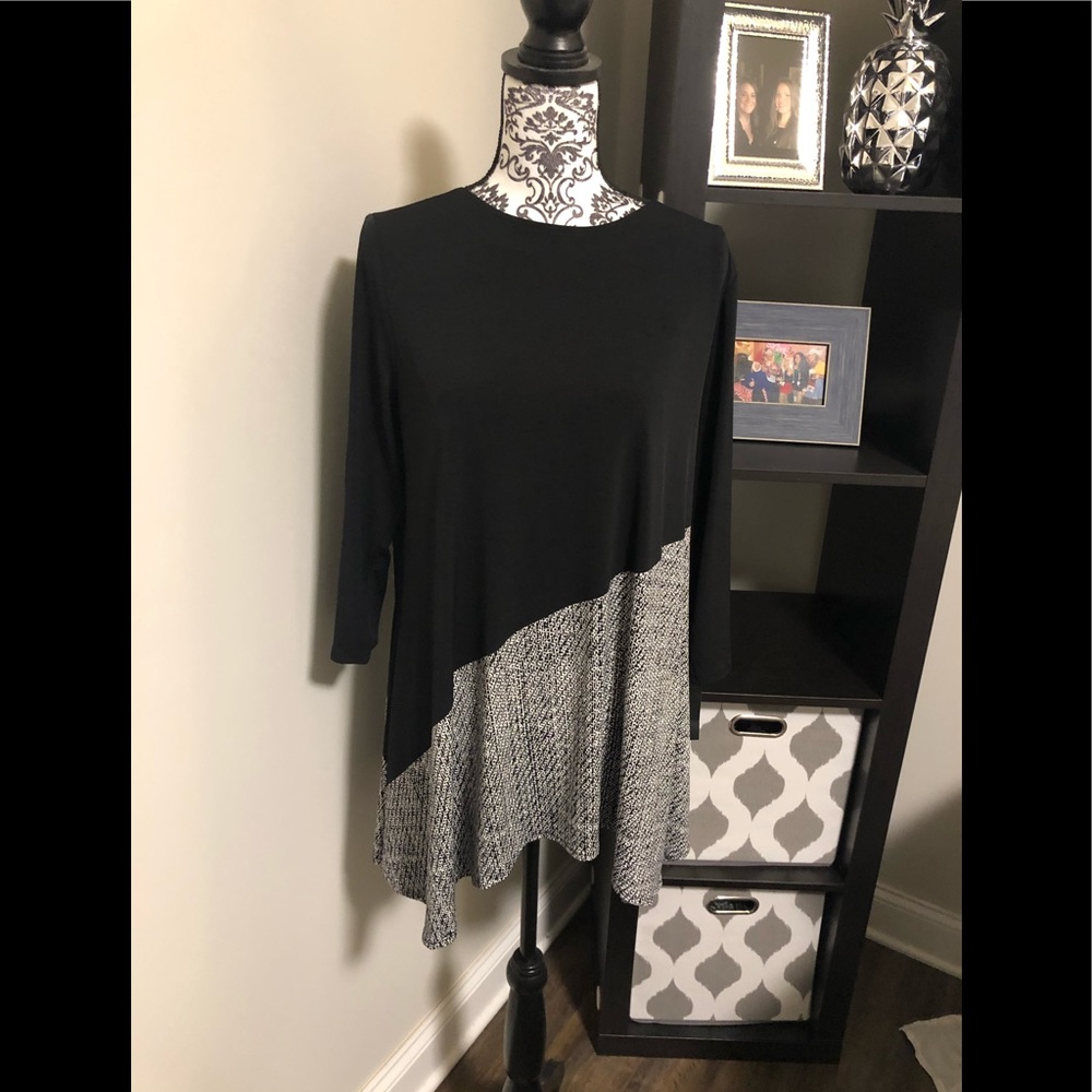 Alfani printed swing top